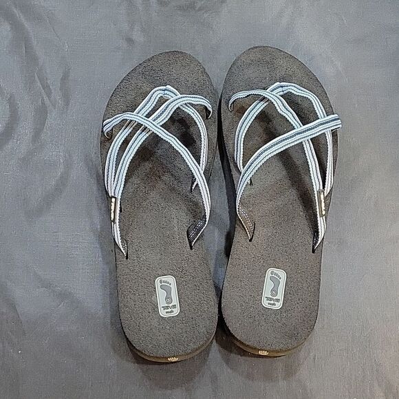 TEVA OLOWAHU WOMEN'S FLIP FLOP SANDALS - Picture 6 of 14